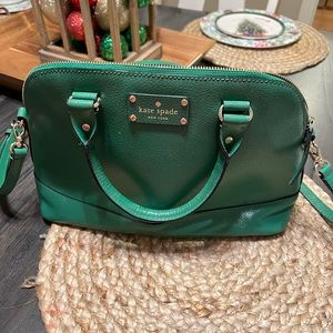 KATE SPADE GREEN PURSE